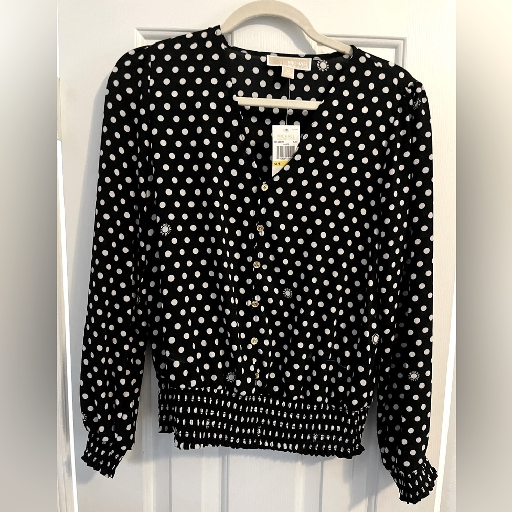 Brand New with Tags-Michael Kors Blouse